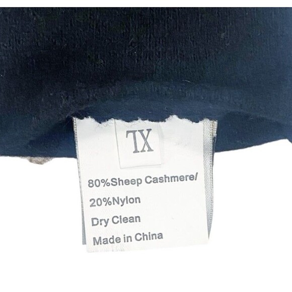 Victorian Trading Co. Soft Cashmere Black Gloves w/Lace & a Bow Women’s XL - Picture 9 of 12